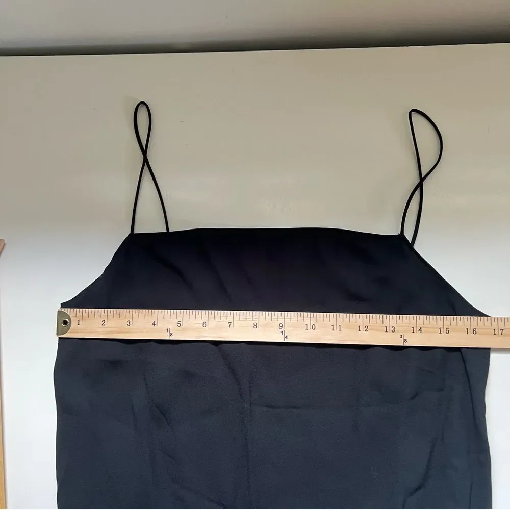 J Crew Collection NWOT Slip Dress Black Size 8